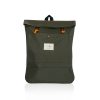 Water-resistant forest green backpack