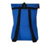 Water-resistant backpack in bordeaux/electric blue - Image 2